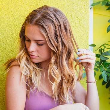 Easy Wave Touseled Braids Hairstyle